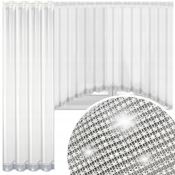 Gotowa firana 250x550 okno balkonowe
