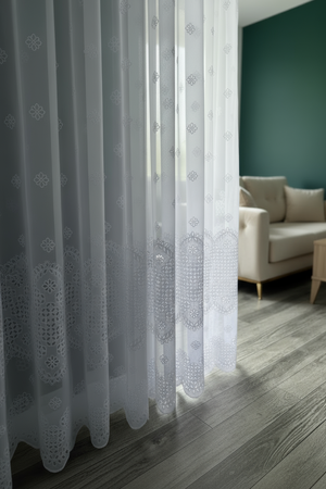 Firana na metry wycinanka 250cm