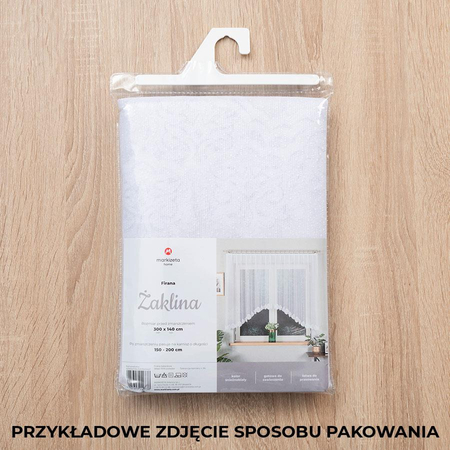 ŻAKLINA Firanka żakardowa gotowa