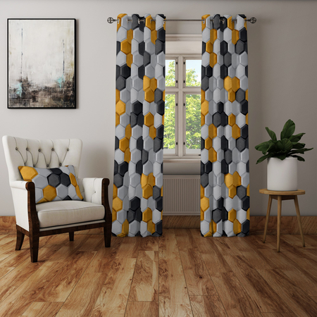 Zasłona plaster miodu 3D