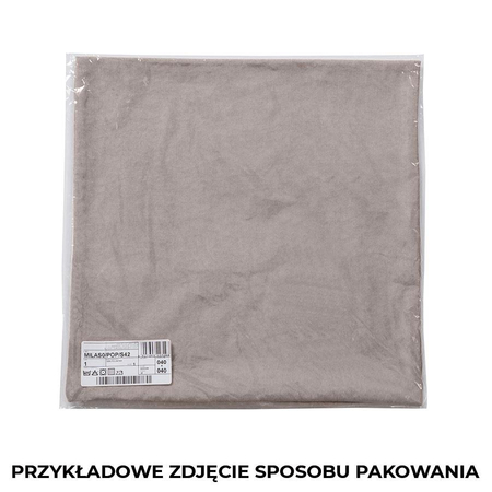 VELVI Poszewka dekoracyjna, 30x50cm, kolor S04 pudrowy róż - szyta w Polsce VELVI0/POP/S04/030050/1