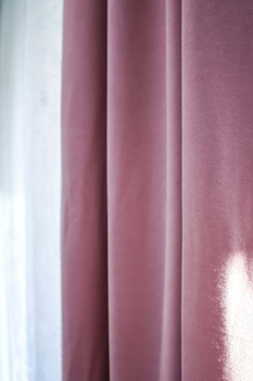 Tkanina na metry welwet | Pudrowy róż | 280 cm