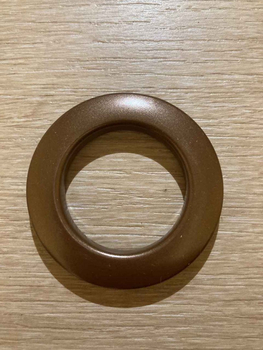 Przelotki 35x55 mm - brązowe matowe