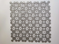 Serwetka gipiurowa szara kwadrat 30x30 cm