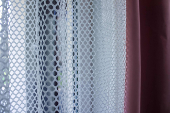 Firanka na metry ażurowa siatka | 300 cm