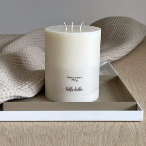 Świeca z wosku sojowego BASIC 750g