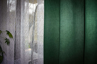 Tkanina na metry welwet | Butelkowa zieleń | 280 cm